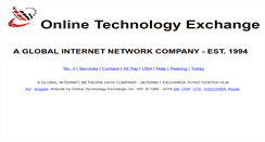 Desktop Screenshot of onlinetechx.com